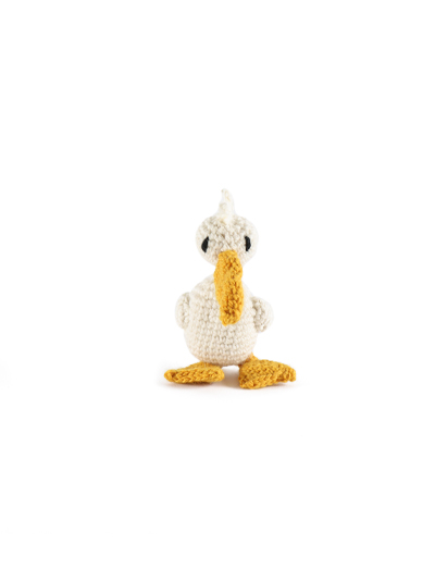 toft ed's animal mini pelican amigurumi crochet